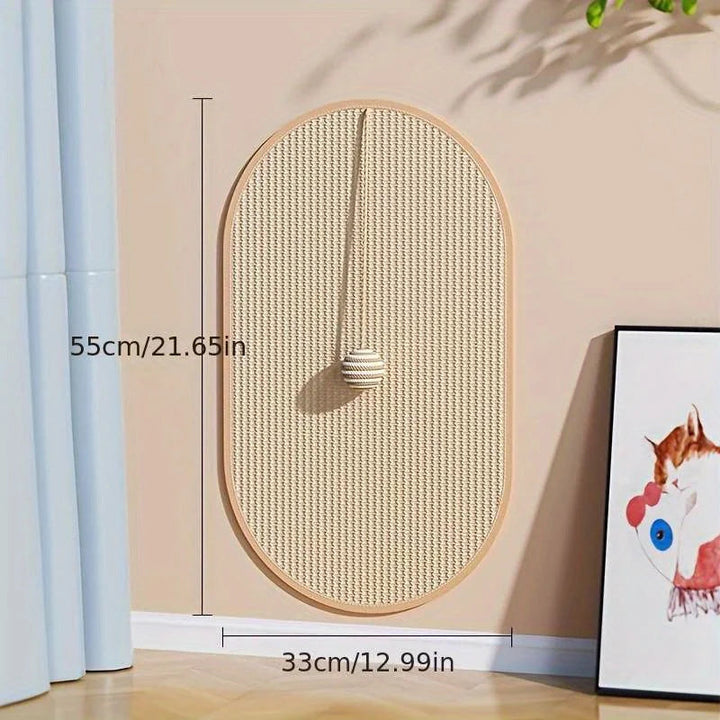 Sisal 3 i 1 Väggmonterad Katt Klösbräda