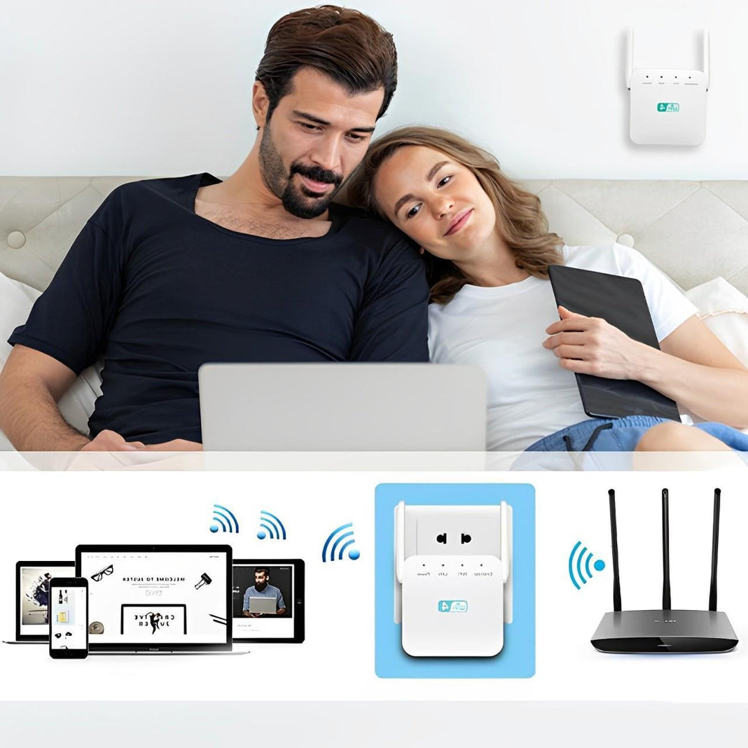 Kraftfull långdistans WiFi-repeater