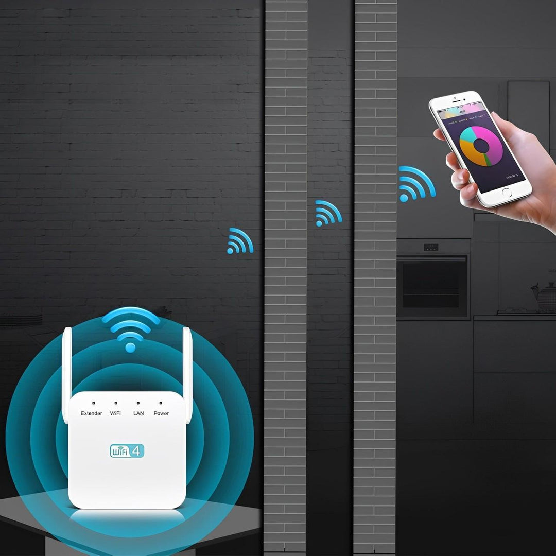 Kraftfull långdistans WiFi-repeater