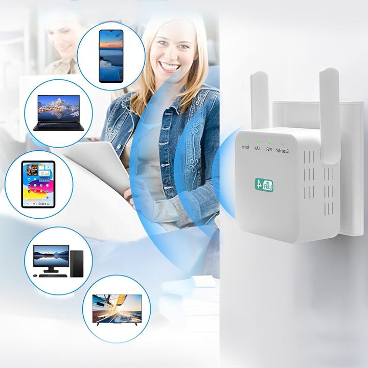 Kraftfull långdistans WiFi-repeater