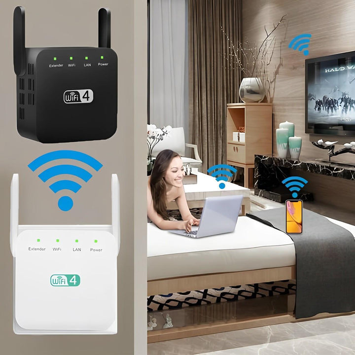 Kraftfull långdistans WiFi-repeater