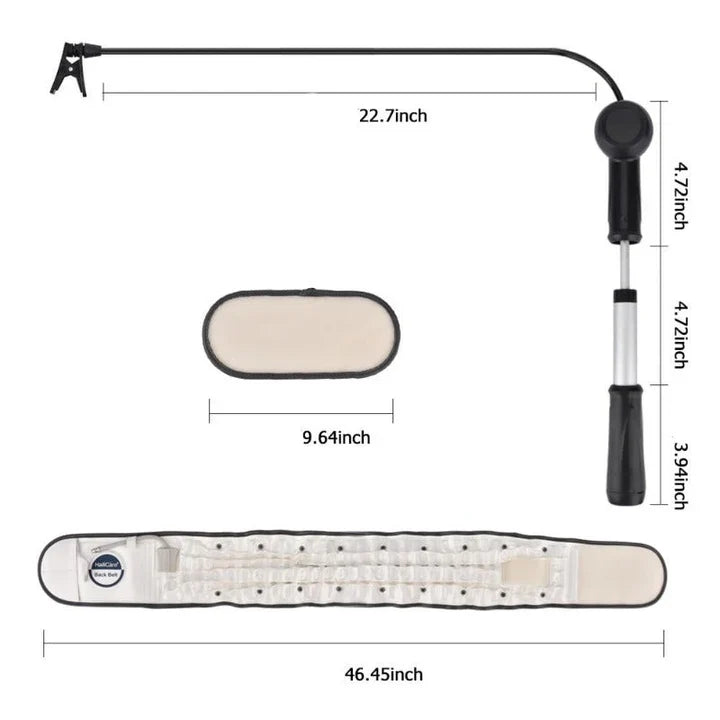 Decompression Back Brace Support Belt Lindra Ryggsmärta Från Degenerativ Disk Sjukdom Spinal Stenos Ischias