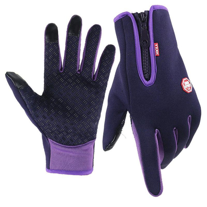Ultratunna termiska handskar - Unisex touchscreen-vinterfleecehandskar