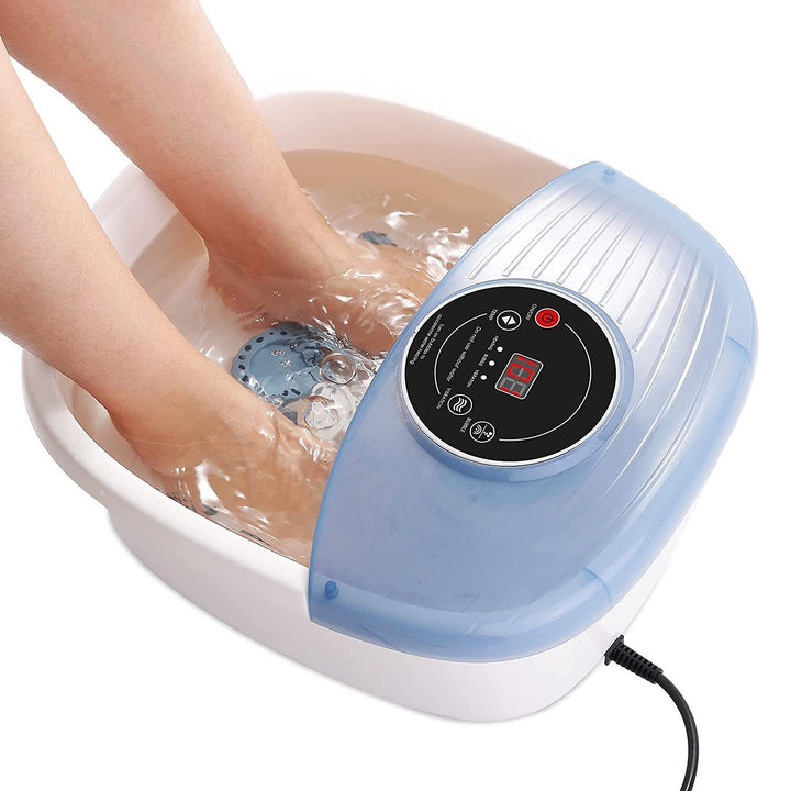 Temperaturkontrollerad Fot Bubbelbad Vibrationsmassör