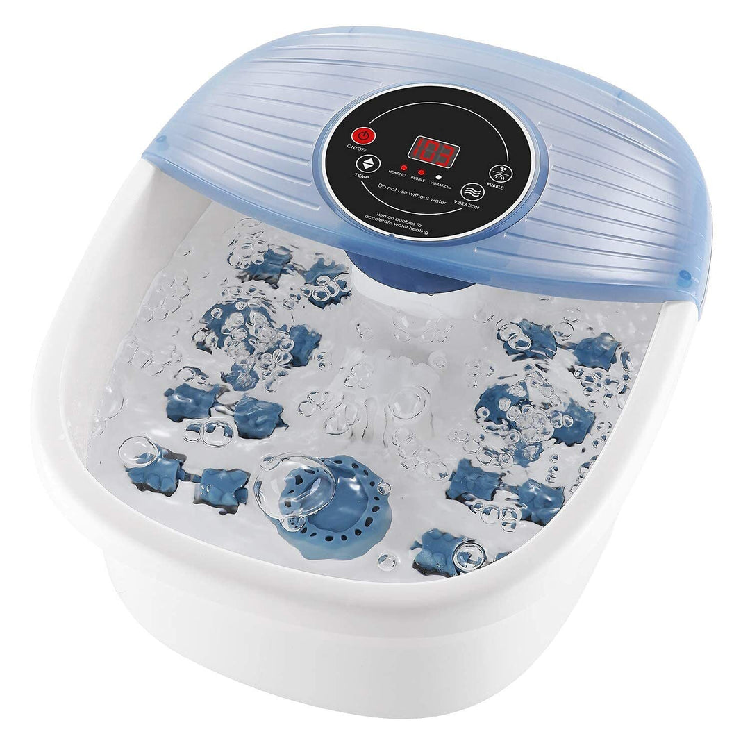 Temperaturkontrollerad Fot Bubbelbad Vibrationsmassör