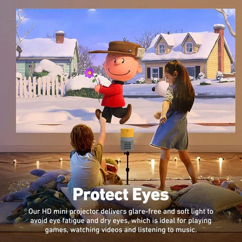 Bärbar Mini Filmprojektor
