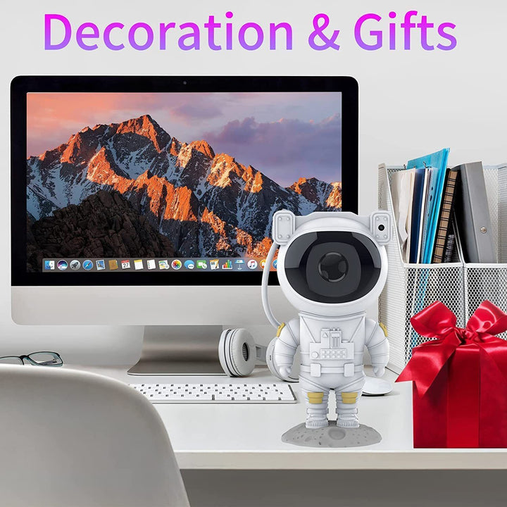 Astronautprojektor Galax Stjärnfull Himmel Nattlampa