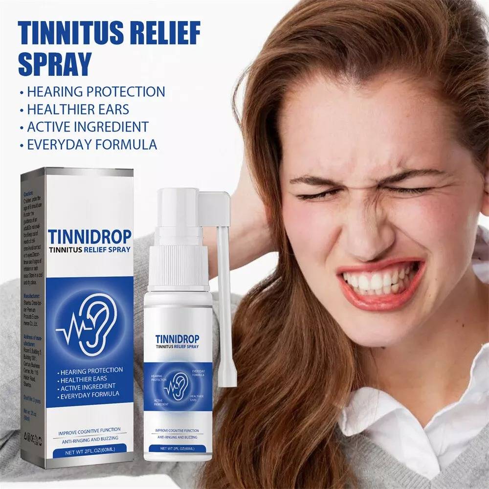 2 Set Tinnitus Ringtörningar Öron Droppar