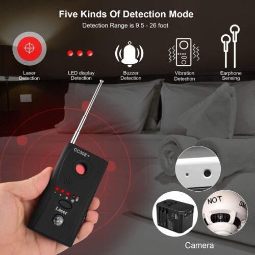 Bug Detector - Dold Kamera och Mikrofon Detektor