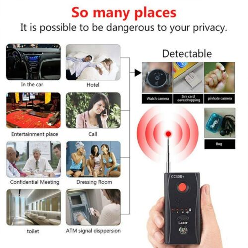 Bug Detector - Dold Kamera och Mikrofon Detektor