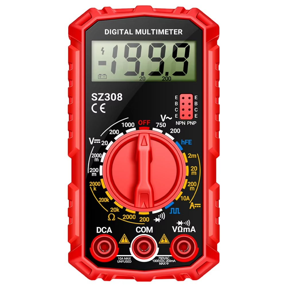 Elektrisk Testkit med Digital Multimeter