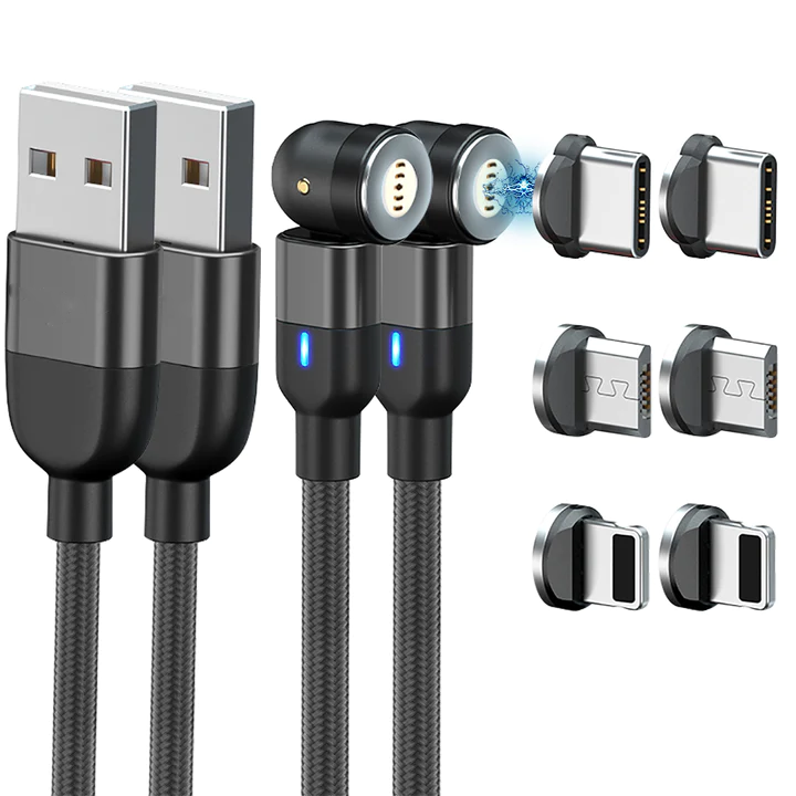 Do-It-All Kabel 3.0 - Laddkabel för iPhone, Android och Typ C