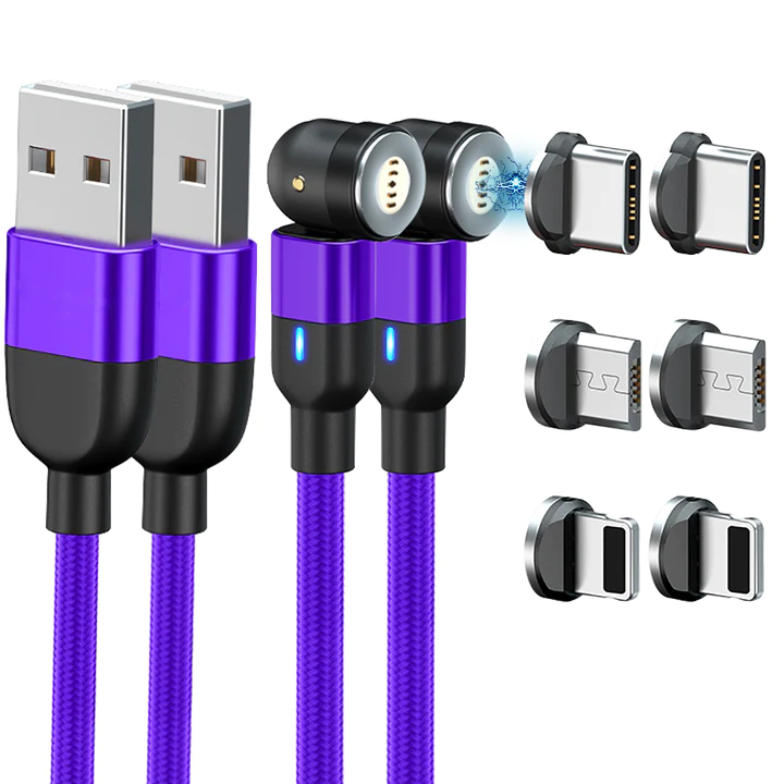 Do-It-All Kabel 3.0 - Laddkabel för iPhone, Android och Typ C