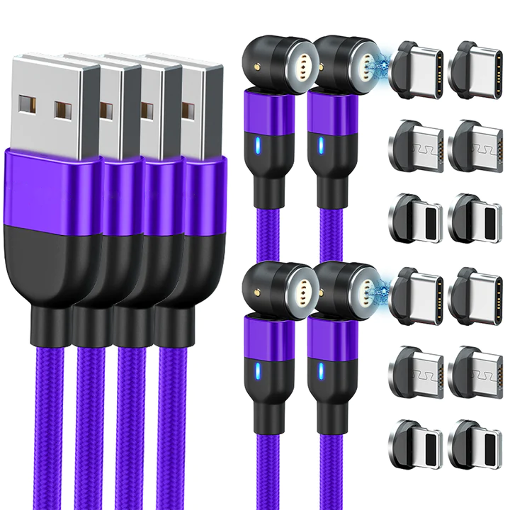 Do-It-All Kabel 3.0 - Laddkabel för iPhone, Android och Typ C