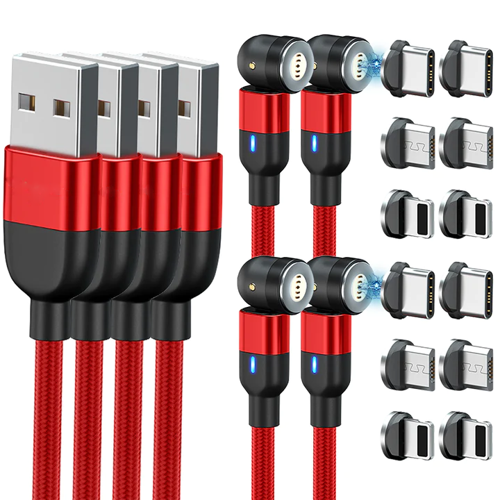 Do-It-All Kabel 3.0 - Laddkabel för iPhone, Android och Typ C