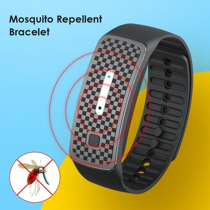 Ultraljudsmyggavvisande armband - USB-laddning