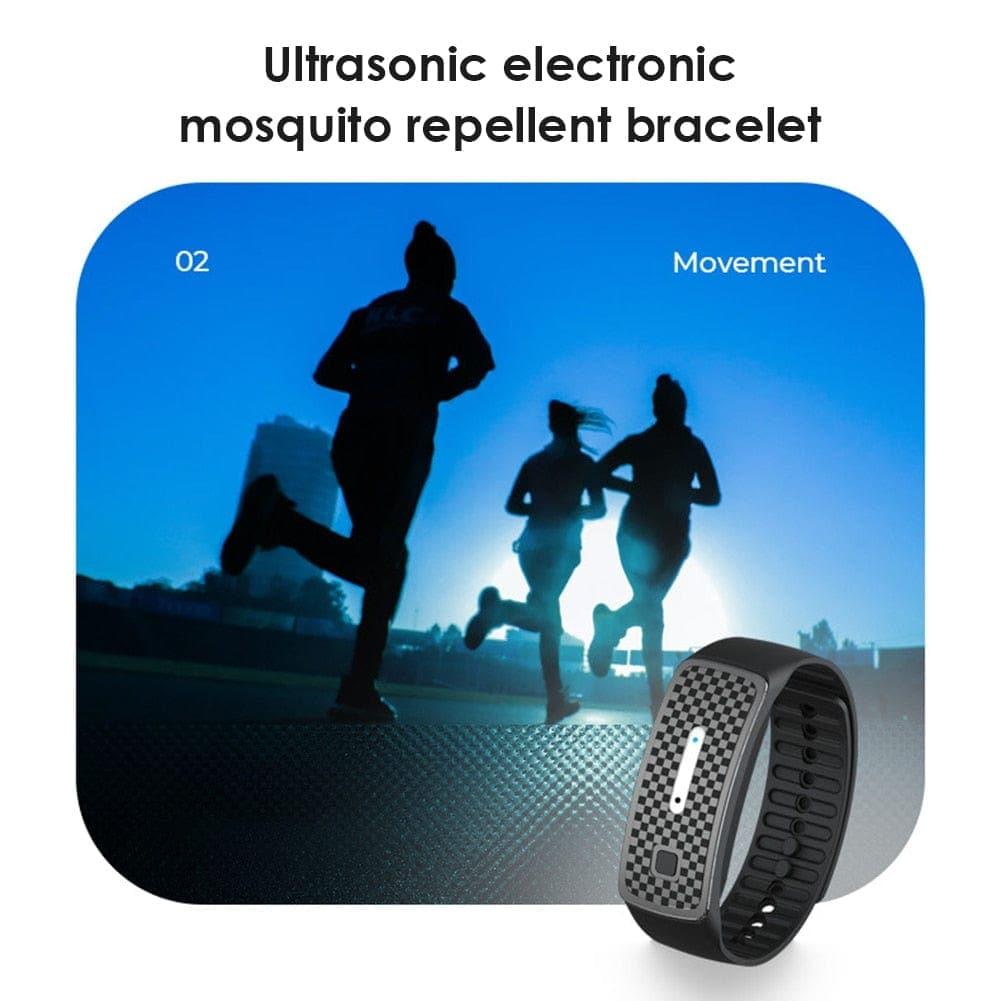 Ultraljudsmyggavvisande armband - USB-laddning