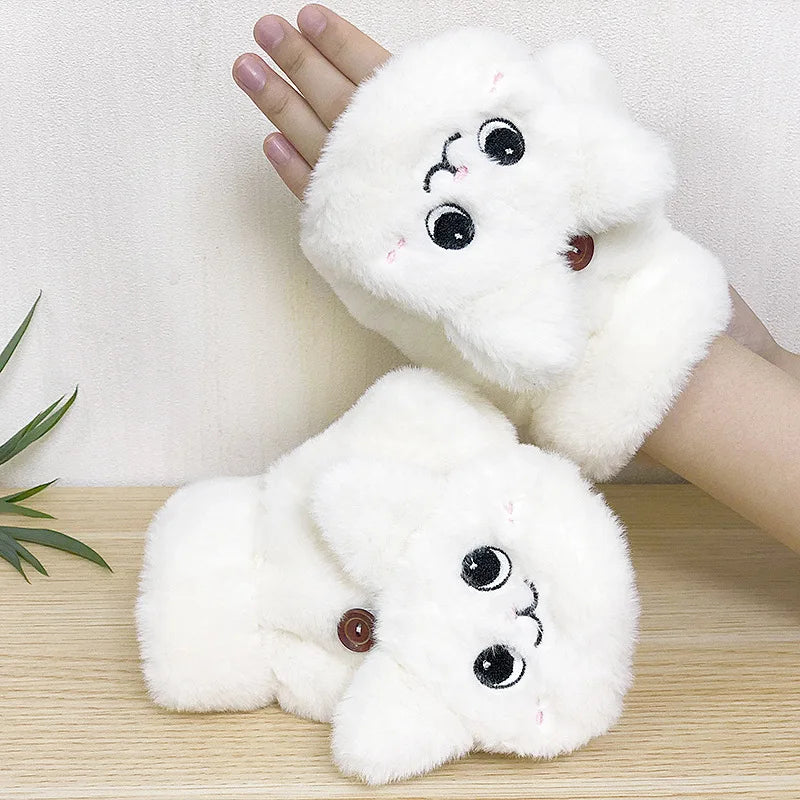 Plushdjur Fingerlösa Vantar
