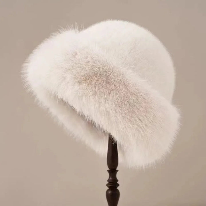 Kvinnors Plysch Vinter Bucket Hat